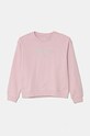 Dječja pamučna dukserica Pepe Jeans pamuk roza PG581317