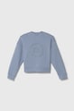 Pepe Jeans bluza copii imprimeu albastru PG581314