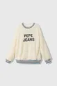бежевый Детская кофта Pepe Jeans Для девочек