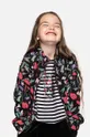 czarny Coccodrillo bluza bawełniana dziecięca Dziewczęcy