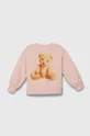 roza Otroški pulover zippy Dekliški