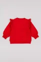Bombažen pulover za dojenčka zippy rdeča