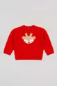 rdeča Otroški pulover zippy Dekliški