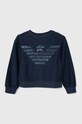Dječja dukserica Emporio Armani bez kapuljače mornarsko plava 6R3M04.4J62Z