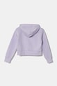 Under Armour bluza copii UA Rival Fleece Crop 1379517 violet AW24