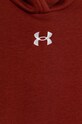 Dziewczynka Under Armour bluza dziecięca UA Rival Fleece Crop 1379517 bordowy
