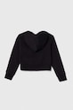 Under Armour bluza dziecięca UA Rival Fleece Crop 1379517 czarny AW24