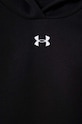 Dziewczynka Under Armour bluza dziecięca UA Rival Fleece Crop 1379517 czarny