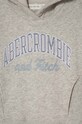 Detská mikina Abercrombie & Fitch sivá KI252.3127