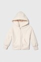 Abercrombie & Fitch bluza dziecięca z kapturem beżowy KI252.3131