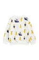 Παιδική βαμβακερή μπλούζα Mini Rodini 2362011710 λευκό AW23