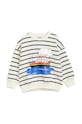 Mini Rodini bluza bawełniana dziecięca nadruk biały 2362012360