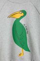 Chłopiec Mini Rodini bluza bawełniana dziecięca 2362012894 szary
