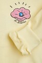 Mini Rodini bluza bawełniana dziecięca żółty 2362013423