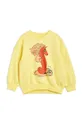 rumena Otroški bombažen pulover Mini Rodini Otroški