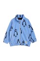 Detská mikina Mini Rodini 1100009160 modrá AW23