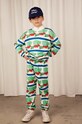 Детская хлопковая кофта Mini Rodini хлопок мультиколор 2372013500