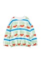 Детски памучен суичър Mini Rodini 2372013500 многоцветен AW23