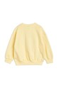 Παιδική βαμβακερή μπλούζα Mini Rodini 2372014123 κίτρινο AW23
