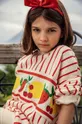 bež Otroški bombažen pulover Mini Rodini Otroški