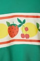 Mini Rodini bluza bawełniana dziecięca zielony 2372015075