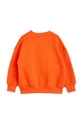 Παιδική βαμβακερή μπλούζα Mini Rodini πορτοκαλί