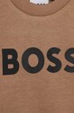 Chłopiec BOSS bluza dziecięca J05A42.60.81 beżowy