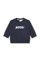 BOSS bluza copii print bleumarin J05A44.60.81
