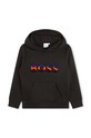 Παιδική μπλούζα BOSS στάμπα μαύρο J25O78.126.150