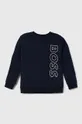 mornarsko modra Otroški pulover BOSS Otroški