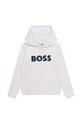BOSS bluza dziecięca z kapturem biały J25Q14.162.174