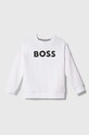 BOSS bluza dziecięca pozostałe biały J25Q16.114.150