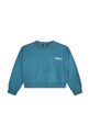 Дитяча бавовняна кофта Dkny бавовна бірюзовий D35T00.162.174