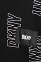 Detská bavlnená mikina Dkny čierna D35T13.114.150