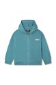 Dkny hanorac de bumbac pentru copii D55001.114.150 turcoaz AW23
