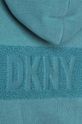 Detská bavlnená mikina Dkny tyrkysová D55001.114.150