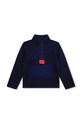 HUGO bluza copii imprimeu bleumarin G25154.162.174