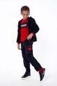 HUGO bluza dziecięca z elastanem czarny G25163.102.108