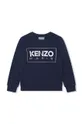 niebieski Kenzo Kids bluza bawełniana dziecięca Dziecięcy