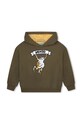Kenzo Kids bluza dziecięca z kapturem zielony K25850.86.108