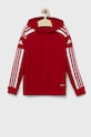 adidas Performance bluza dziecięca wzorzyste czerwony GP6433