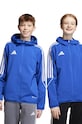 Παιδική μπλούζα adidas Performance TIRO23 L WB Y με κουκούλα μπλε IA1626