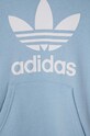 Detská mikina adidas Originals TREFOIL FI0694 modrá AW23
