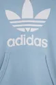 Дитяча кофта adidas Originals TREFOIL блакитний