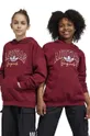 bordowy adidas Originals bluza dziecięca Dziecięcy