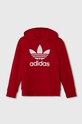 Дитяча кофта adidas Originals TREFOIL IJ7201 червоний AW23