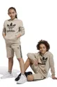 бежевий Дитяча кофта adidas Originals TREFOIL Дитячий
