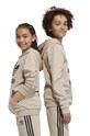 Dětská mikina adidas Originals TREFOIL IJ7204 béžová