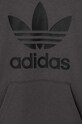 Dječja dukserica adidas Originals TREFOIL siva IJ7206