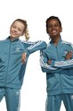 adidas Originals bluza dziecięca aplikacja turkusowy IJ7285